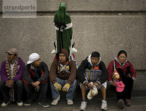 Hunderttausende mexikanische Pilger füllten die Straßen zum Fest Unserer Lieben Frau von Guadalupe.