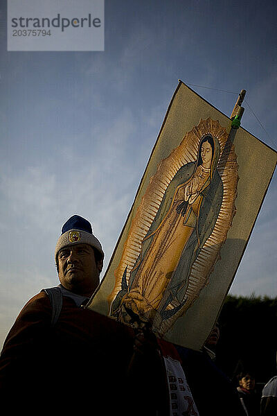 Mexiko: Pilgerfahrt Unserer Lieben Frau von Guadalupe.