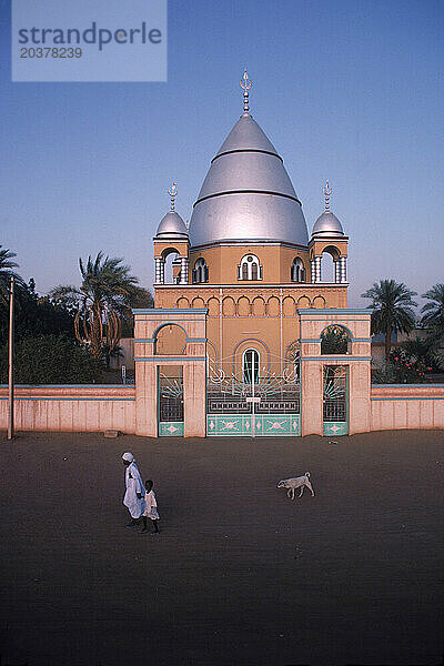 Tomb of religious leader in the late 1800's  Omdurman  Sudan.