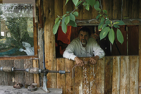 Künstler in Patagonien  Argentinien