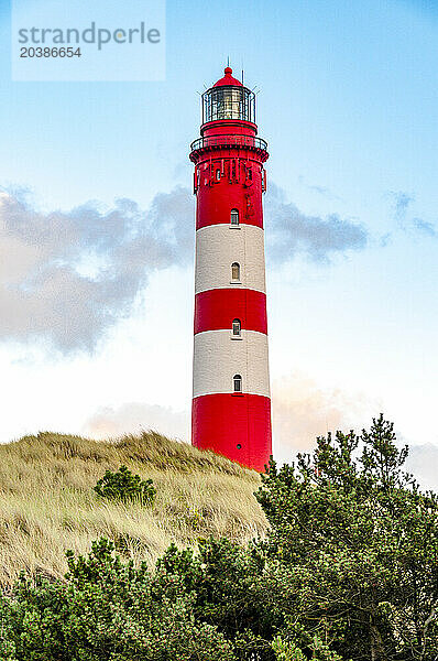 Germany  Schleswig-Holstein  Amrum  Amrum Lighthouse in summer