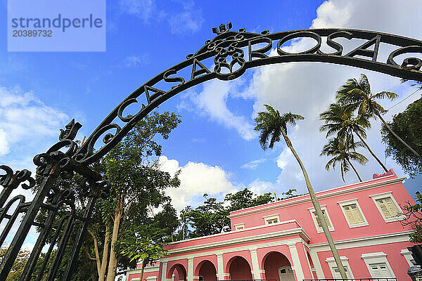 Usa  Porto Rico  San Juan. Casa Rosa