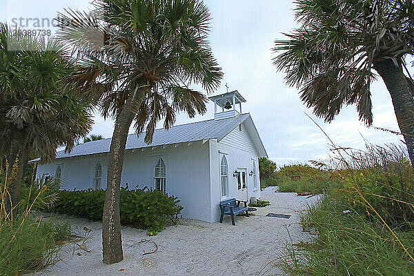 Usa  Florida. Gasparilla Island. Boca Grande. Amory Memorial Chapel