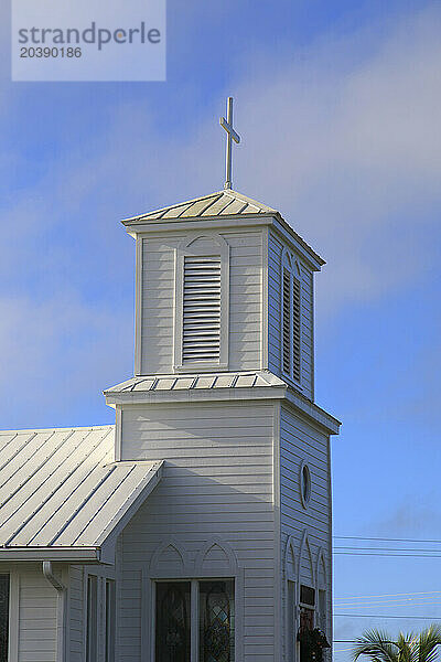 Usa  Florida. Everglades City. Everglades Community Church