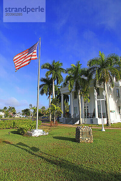 Usa  Florida. Everglades City. City Office