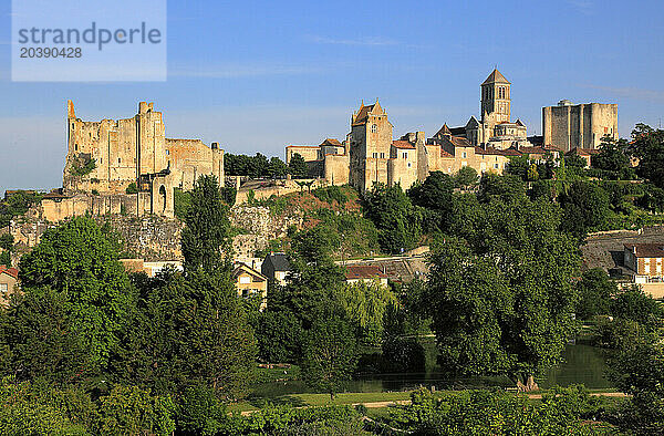 France  Nouvelle Aquitaine  Vienne department  Chauvigny  medieval city