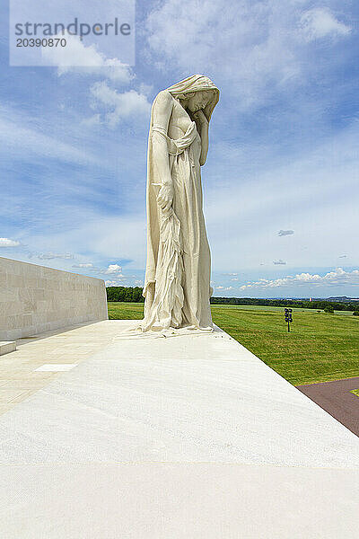 France  Pas de Calais (62)  Vimy  canadian memorial to the First World War.