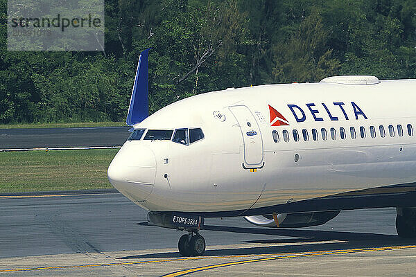 Usa  Porto Rico  San Juan. Luis Mu?oz Mar?n International Airport. Delta Airlines