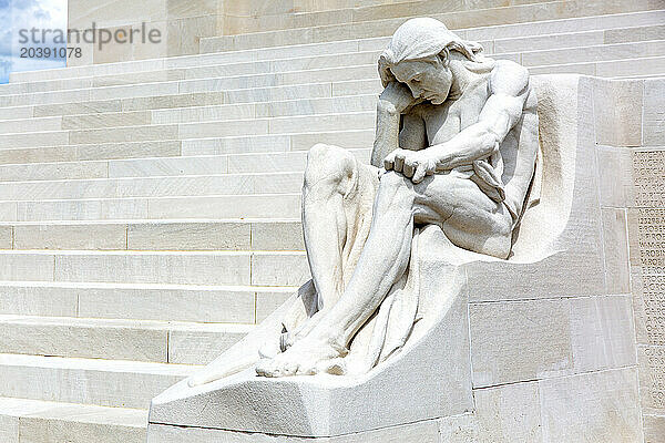 France  Pas de Calais (62)  Vimy  canadian memorial to the First World War.