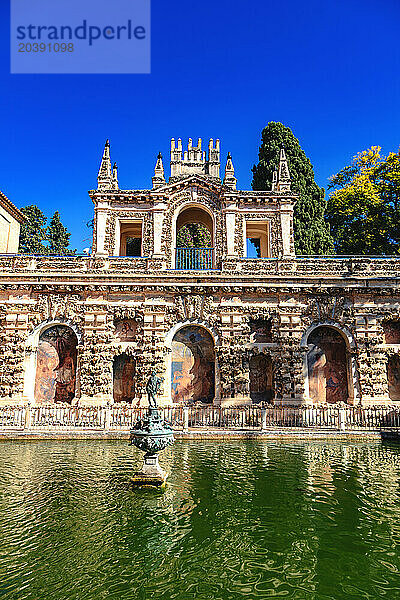 Real Alcázar de Seville  Andalousie  Espagne / Real Alcázar of Seville  Andalusia  Spain