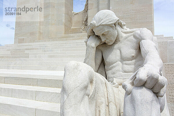 France  Pas de Calais (62)  Vimy  canadian memorial to the First World War.