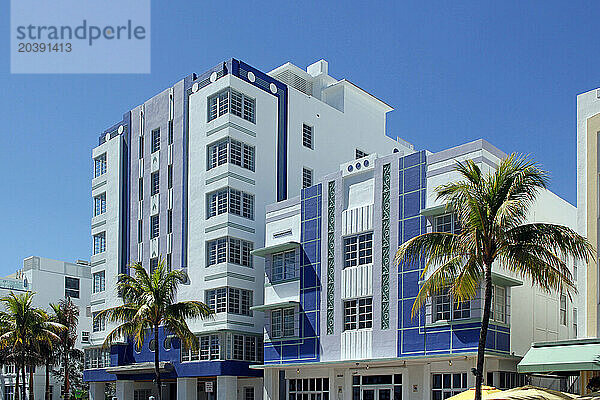 USA. Floride. Miami. Miami Beach. South Beach. Ocean Drive.