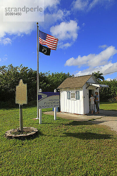 Usa  Florida. Everglades  Ochopee Post Office