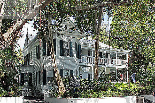 USA. Floride. Les Keys. Key West. Centre historique et touristique. The Banyan.