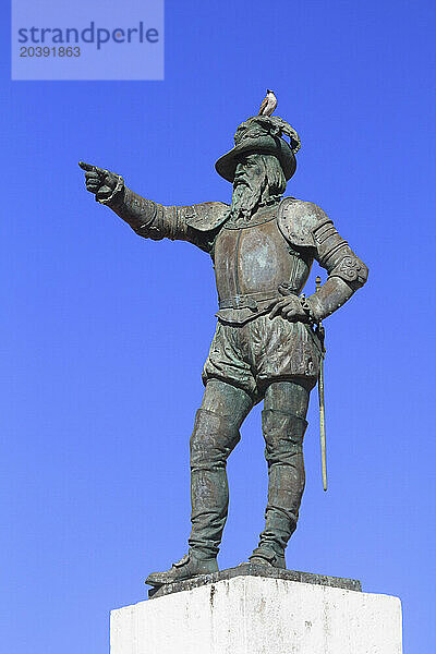 Usa  Porto Rico  San Juan. Juan Ponce De Leon Statue