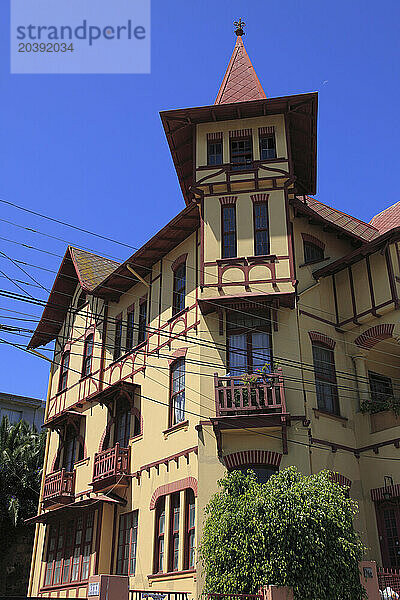 Chile  Vina del Mar  house  traditional architecture