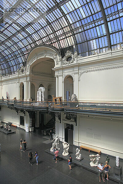 Chile  Santiago  Museo Nacional de Bellas Artes  interior