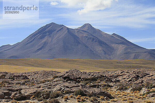 Chile  Antofagasta Region  Atacama Desert  Andes Mountains  Cerro Miscanti