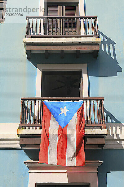 Usa  Porto Rico  San Juan  flag