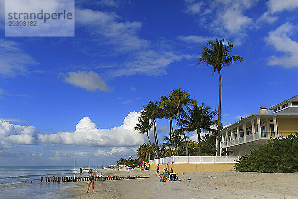 Usa  Florida. Naples. Beach