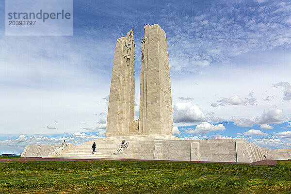 France  Pas de Calais (62)  Vimy  canadian memorial to the First World War.