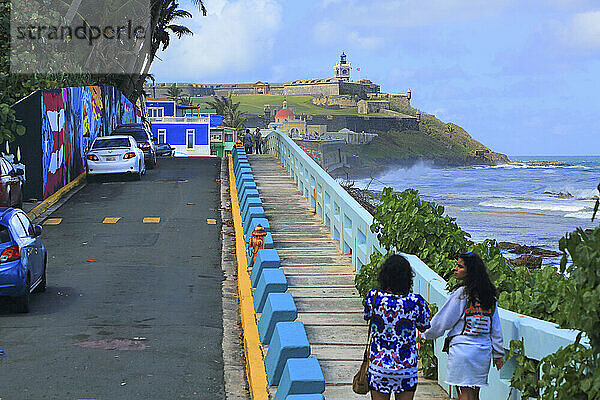 Usa  Porto Rico  San Juan. El Morro Fortress