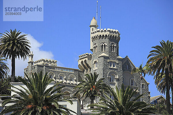 Chile  Vina del Mar  Brunet Castle  historic monument