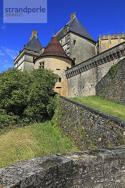 France  Nouvelle Aquitaine  Dordogne department (24)  Biron castle