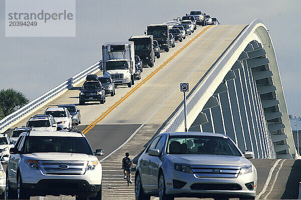 Usa  Florida. Sanibel Causeway