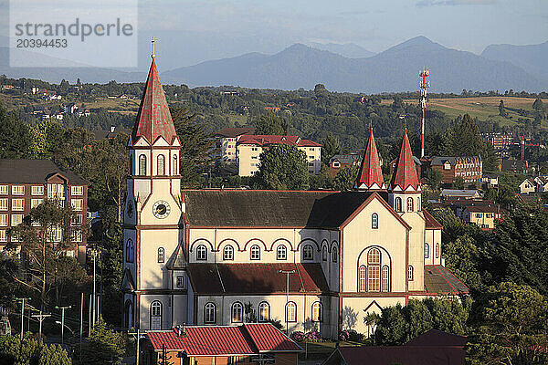 Chile  Lake District  Puerto Varas  Catholic Church