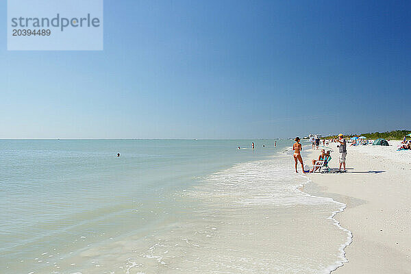 USA. Floride. Fort Myers. Lovers Key State Park. La plage.