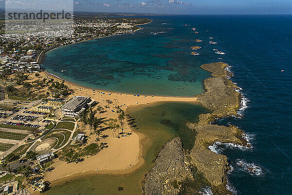 Usa  Porto Rico  Puerto Nuevo beach