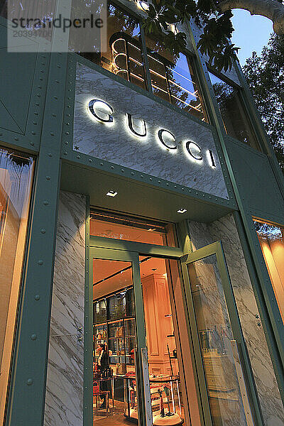 Usa  Florida  Miami  Design District. Gucci