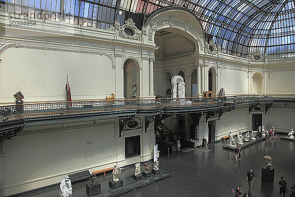 Chile  Santiago  Museo Nacional de Bellas Artes  interior