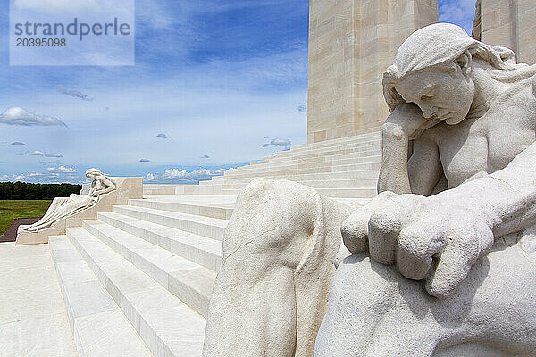 France  Pas de Calais (62)  Vimy  canadian memorial to the First World War.