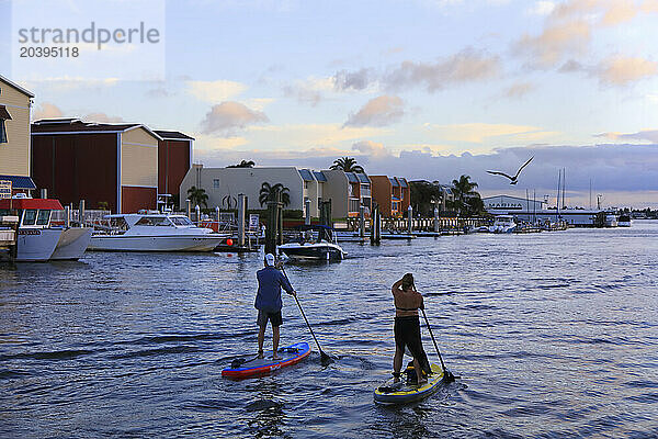 Usa  Florida. Naples. Tin City Waterfront