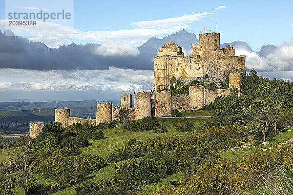Spain  Aragon  Province of Huesca  Loarre  Loarre castle