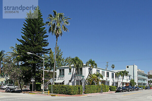 USA. Floride. Miami. Miami Beach. Art deco district.