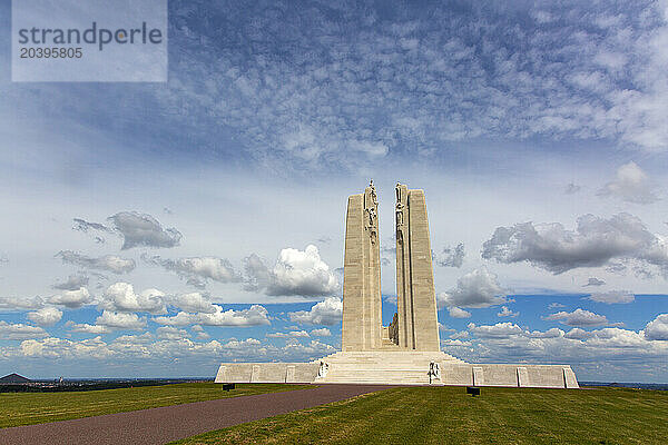 France  Pas de Calais (62)  Vimy  canadian memorial to the First World War.