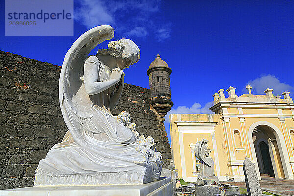 Usa  Porto Rico  San Juan. Santa Maria Magdalena Cemetery