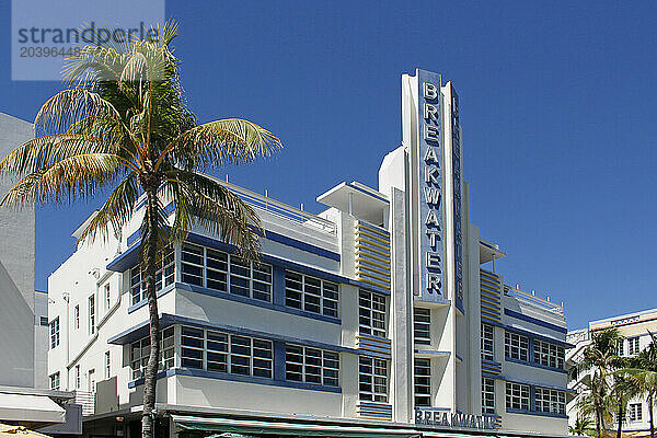 USA. Floride. Miami. Miami Beach. South Beach. Ocean Drive.