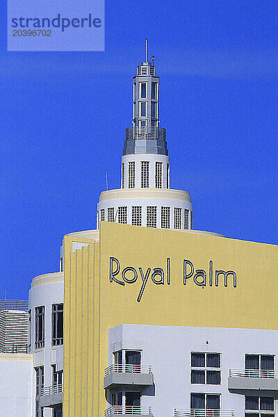 Usa  Florida  Miami. Miami Beach. Royal Palm Hotel