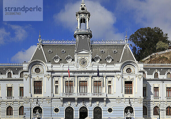 Chile  Valparaiso  Plaza Sotomayor  Ex-Intendance