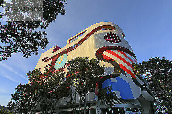 Usa  Florida  Miami  Design District. Museum Garage