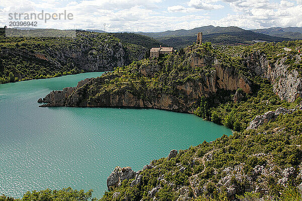 Spain  Aragon  Province of Huesca  sanctuary of Torreciudad
