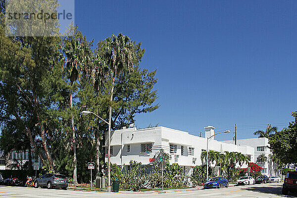 USA. Floride. Miami. Miami Beach. Art deco district.