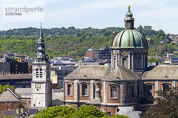 Europe  Belgium  Namur. Saint Aubin's Cathedral