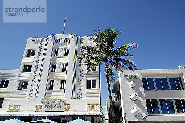 USA. Floride. Miami. Miami Beach. South Beach. Ocean Drive.