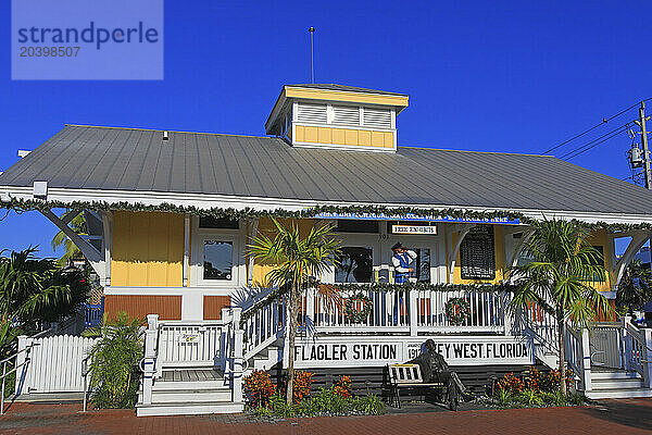 Usa  Florida. Key West. Flager station