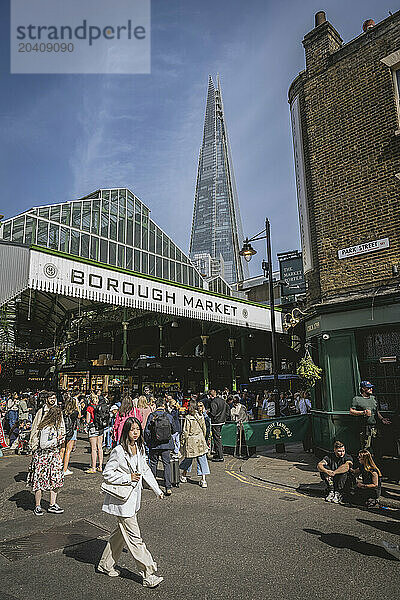 Borough Market  London Bridge  London  UK © Dosfotos/Axiom